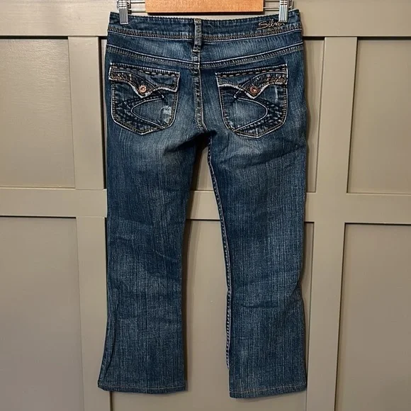 Silver Jeans Women's Boot Cut Jeans - Blue - Picture 6 of 9